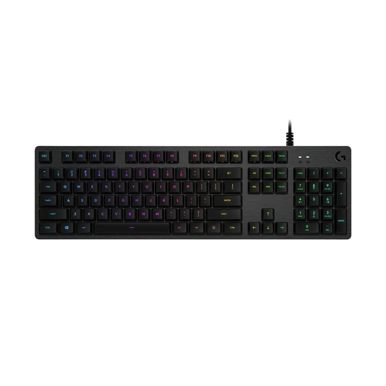 Tastiera da gioco meccanica cablata Logitech G512 RGB asse C, lunghezza: 1,8 m, Logitech G512 C-axis Tastiera da gioco meccanica cablata Logitech G512 RGB asse C, lunghezza: 1,8 m, Logitech G512 C-axis
